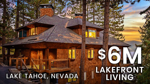 Touring the BEST LAKEFRONT CONDO in Lake Tahoe, Nevada!