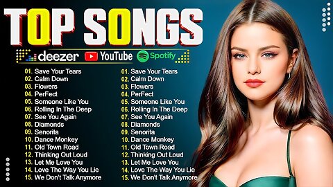 Sabrina Carpenter, Bruno Mars, Dua Lipa, Maroon 5, The Weeknd 👑 Billboard Top 50 This Week 2025 