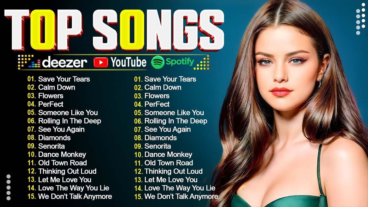 Sabrina Carpenter, Bruno Mars, Dua Lipa, Maroon 5, The Weeknd 👑 Billboard Top 50 This Week 2025