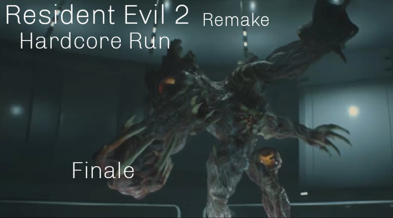 Resident Evil 2 remake Hardcore Run Finale