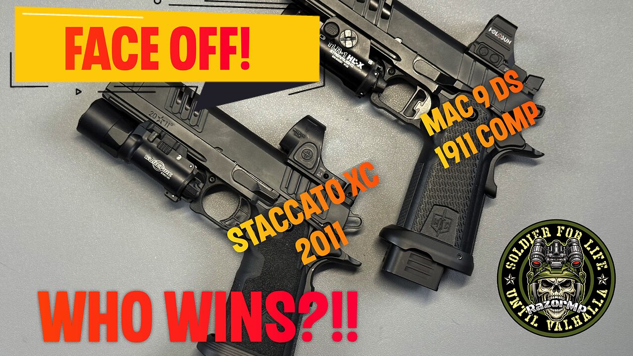 MAC 9 DS Comp vs the Staccato XC