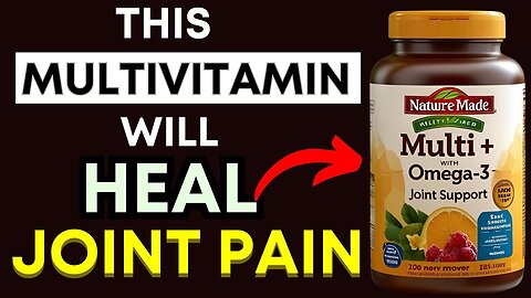 Ignite Joint Vitality with These Three Stellar Multivitamins for Natural Relief! AT02