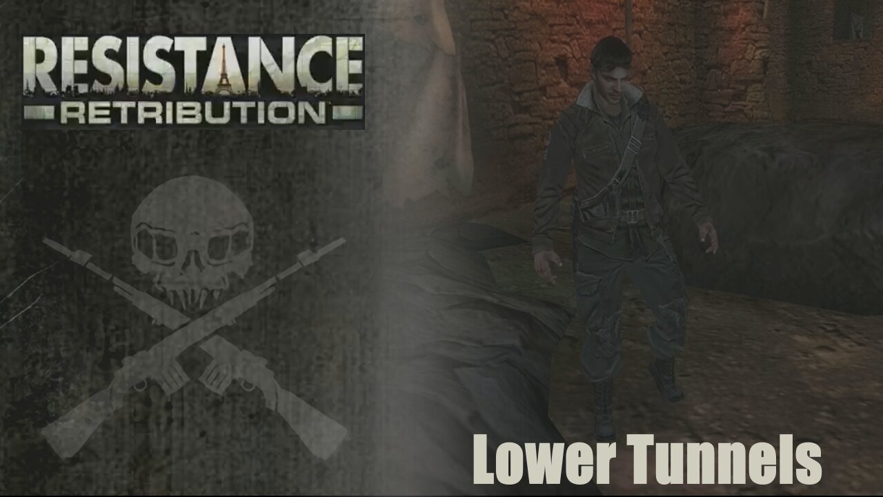 Resistance: Retribution (Part 17) - Paris Catacombs: Lower Tunnels