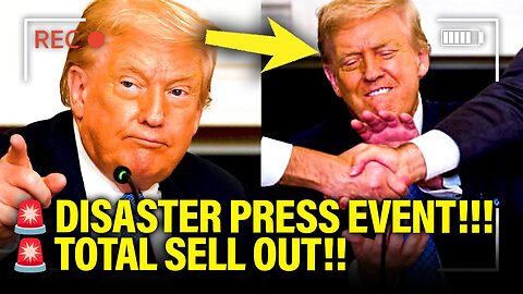 Trump has DISASTER phresser as HE SELLS OUT UKRAINE
