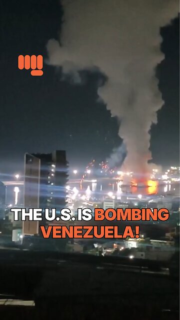 THE U.S. IS BOMBING VENEZUELA!