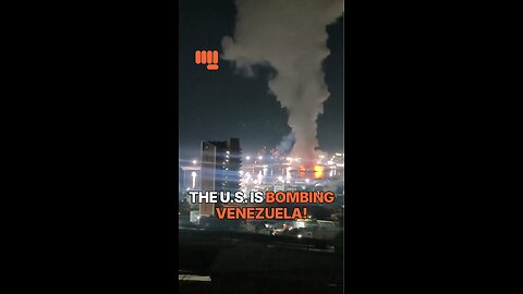 THE U.S. IS BOMBING VENEZUELA!