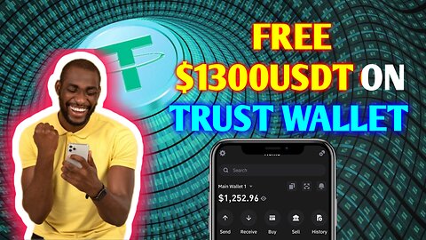 Claim FREE 1300 USDT on Trust Wallet | No Investment Needed - FREE USDT Guide 2025