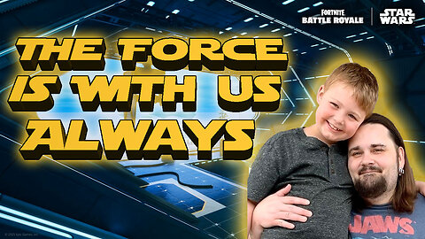 The Force Is With Us Always! in Fortnite Galactic Battle (Just The Win)