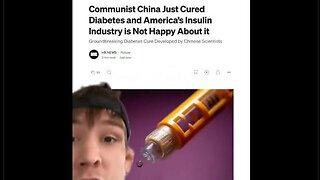China has a cure for diabetes & the western pharmaceutical industry is not happy about it