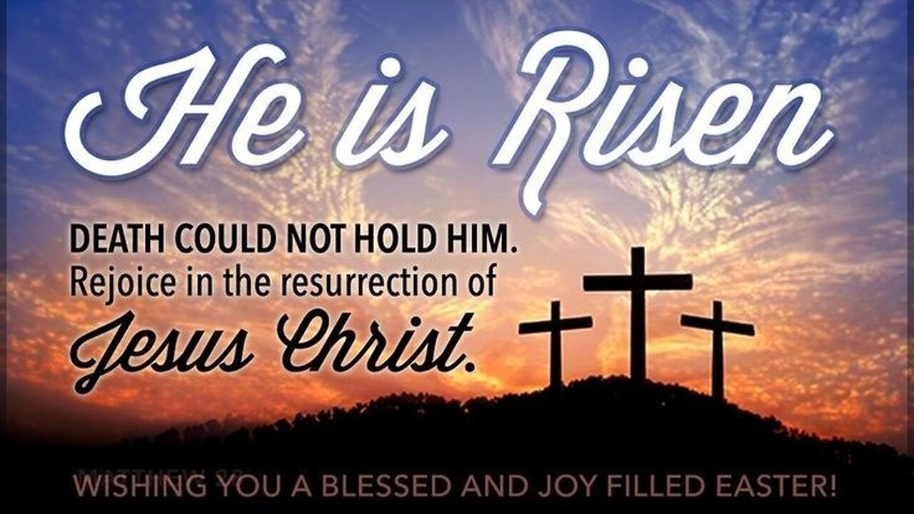 Sunrise Easter morning in the Word! He Is Risen Indeed.