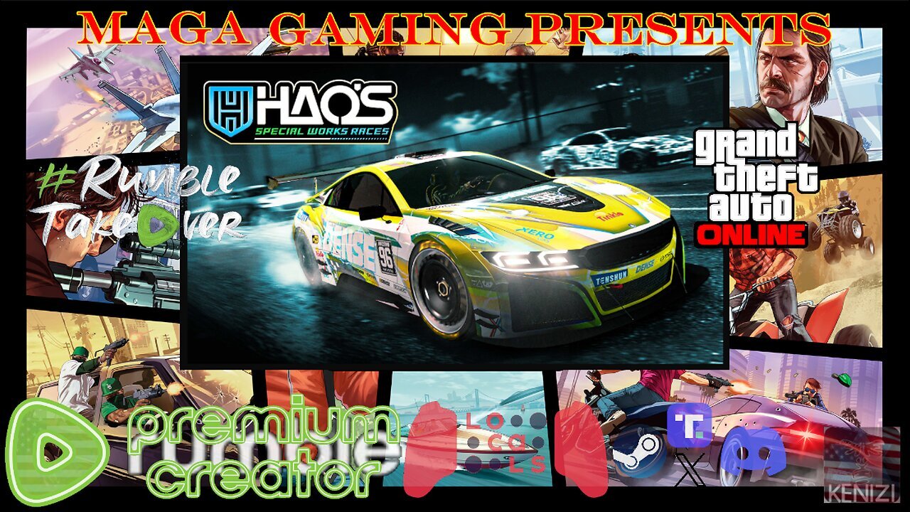 Rockstar Newswire, then some GTAO [Enhanced] - Hao's Special Works Races Week: Thursday
