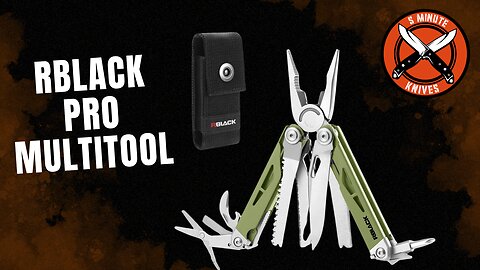 🔧 RBlack Pro Multitool Review: Surprisingly Solid for the Price 💪🛠️
