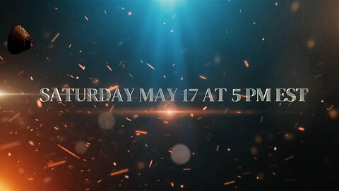 LIVE STREAM ON YOU TUBE MAY 17 AT 5 PM EST