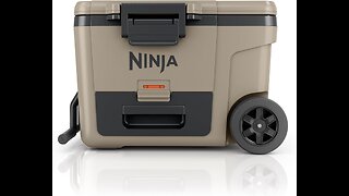 Ninja Cooler FrostVault 45QT Cooler with Wheels