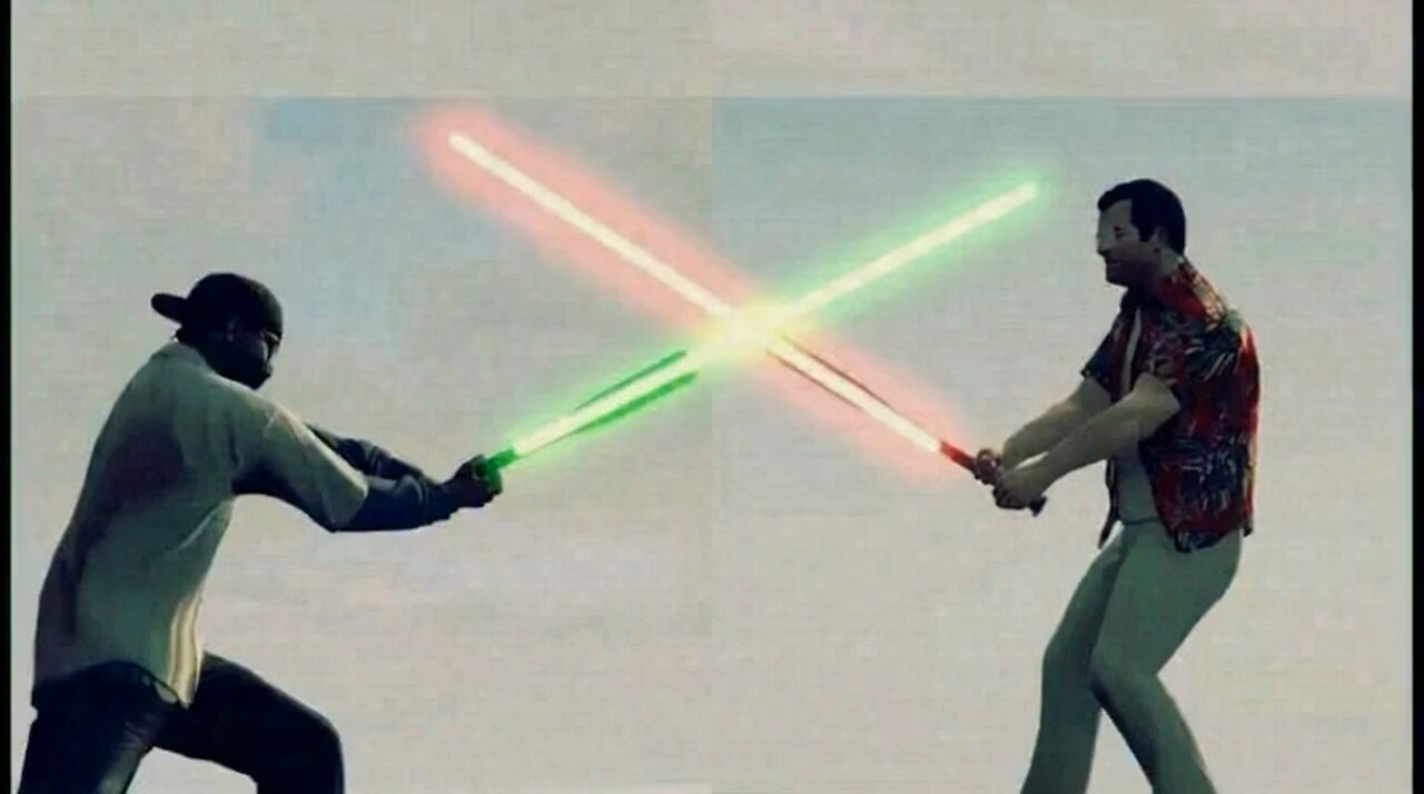 Gta Lightsaber Duel AI