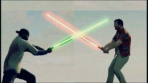 Gta Lightsaber Duel AI