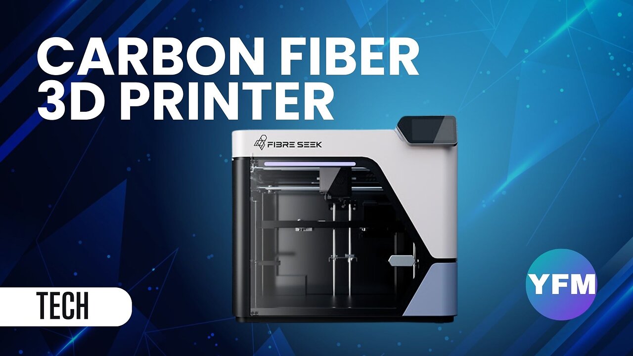 This desktop 3D printer prints REAL carbon fiber parts