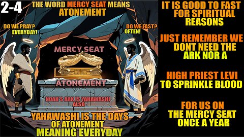 The Day Of Atonement; Dont Put Ya Faith In One Individual Day, Why He Go On The Cross For Then? 2-4
