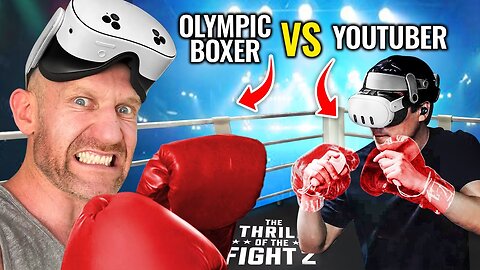 Can a Gamer Survive Against a Real Boxer in VR?