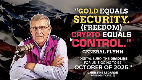 General Flynn | Gold Hits Record Price $3,028 Per Ounce! + “Gold Equals Security. Crypto Equals Control.” - General Flynn + What Does the Future of the U.S. Dollar, Gold, Stablecoins, Cryptocurrency & CBDCs Look Like?