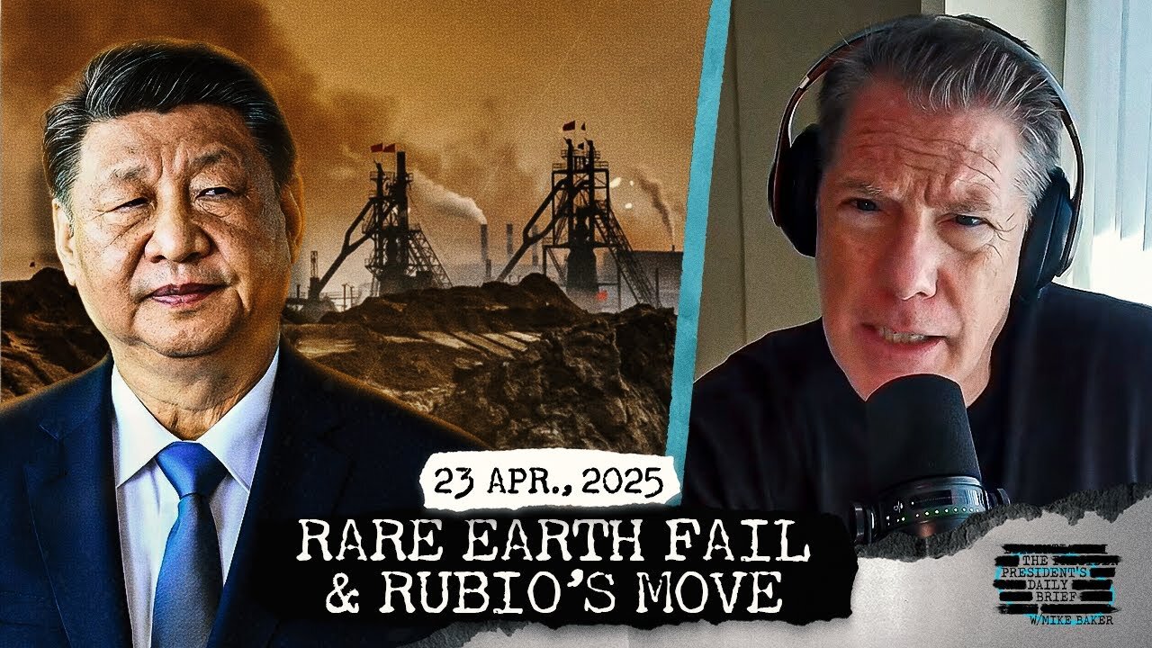 China’s Rare Earth Ban May Be Backfiring & Rubio Overhauls The State Department