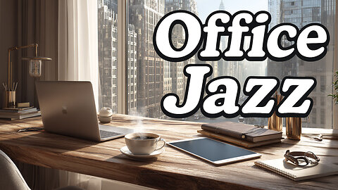 Office Jazz | Smooth Music to Boost Work Focus