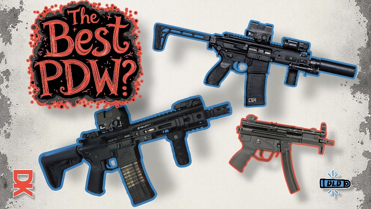 DLD Live! What's The "best" PDW?? Considerations For Trunk/Truck Gun & Gats in Bags & Backpacks