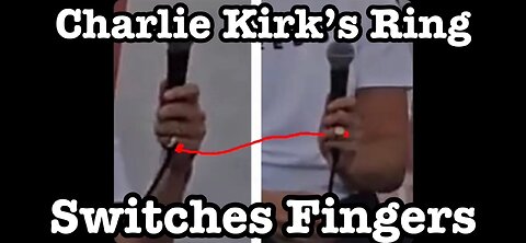 Charlie Kirk’s Ring switches fingers