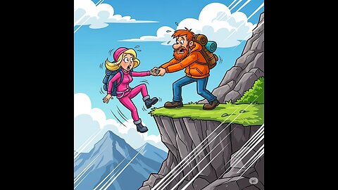 Peak with my wife