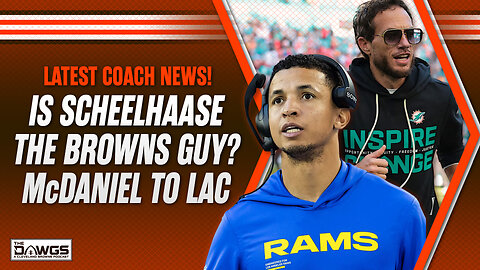 Is Nate Scheelhaase the Browns Guy? McDaniel to the Chargers, Udinski to the Bills?