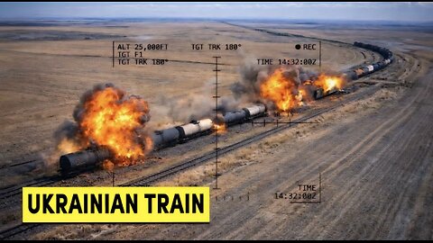 Russians lay in ambush for the NATO Train — Then THIS Happened...