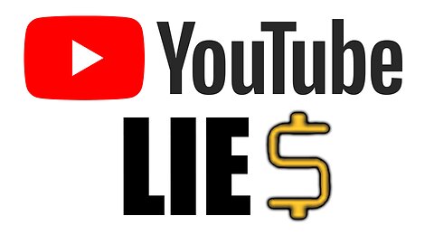 YOUTUBE LIES! (A QUICK RANT STREAM)