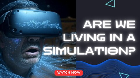 Are We Living in a Giant Computer Game?