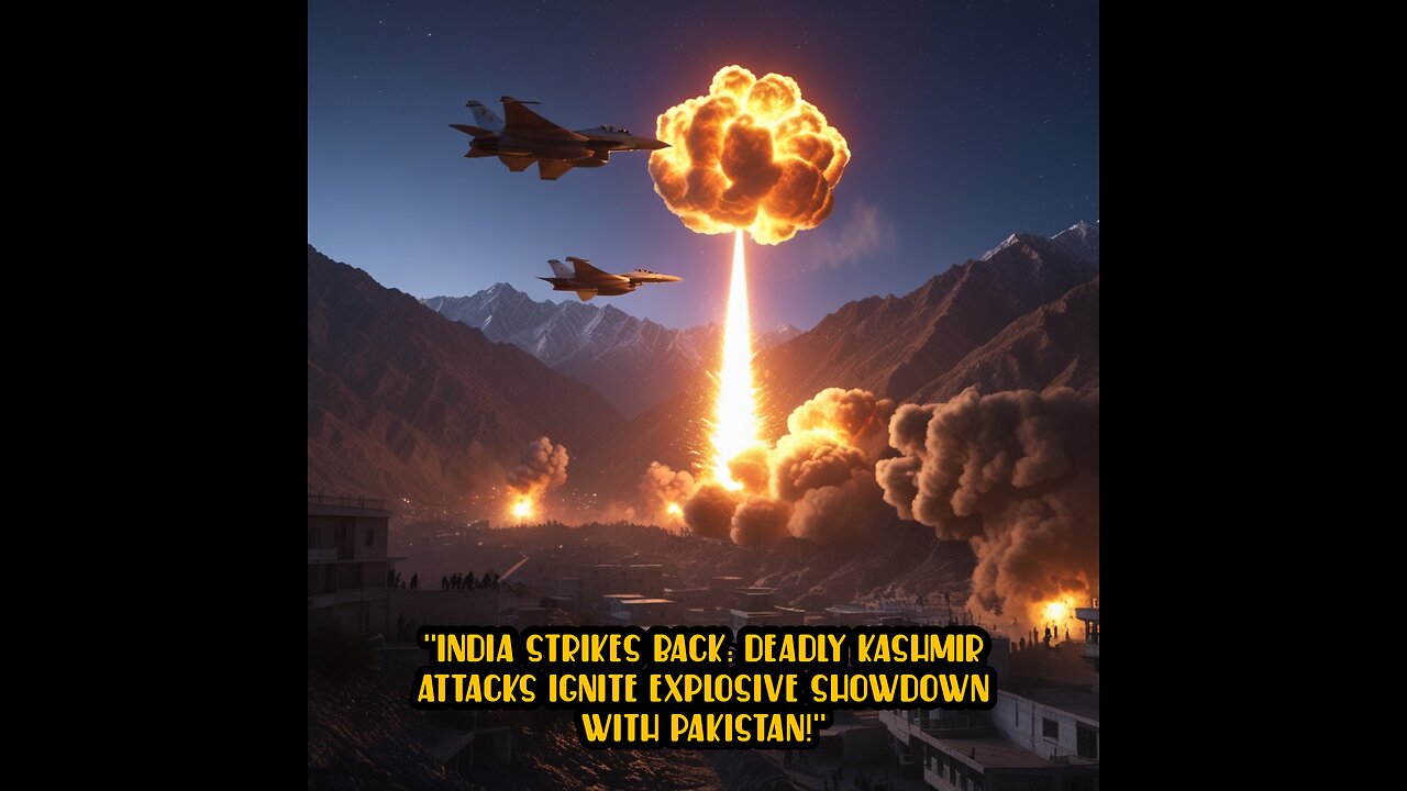 India Strikes Back: Deadly Kashmir Attacks Ignite Explosive Showdown with Pakistan!"