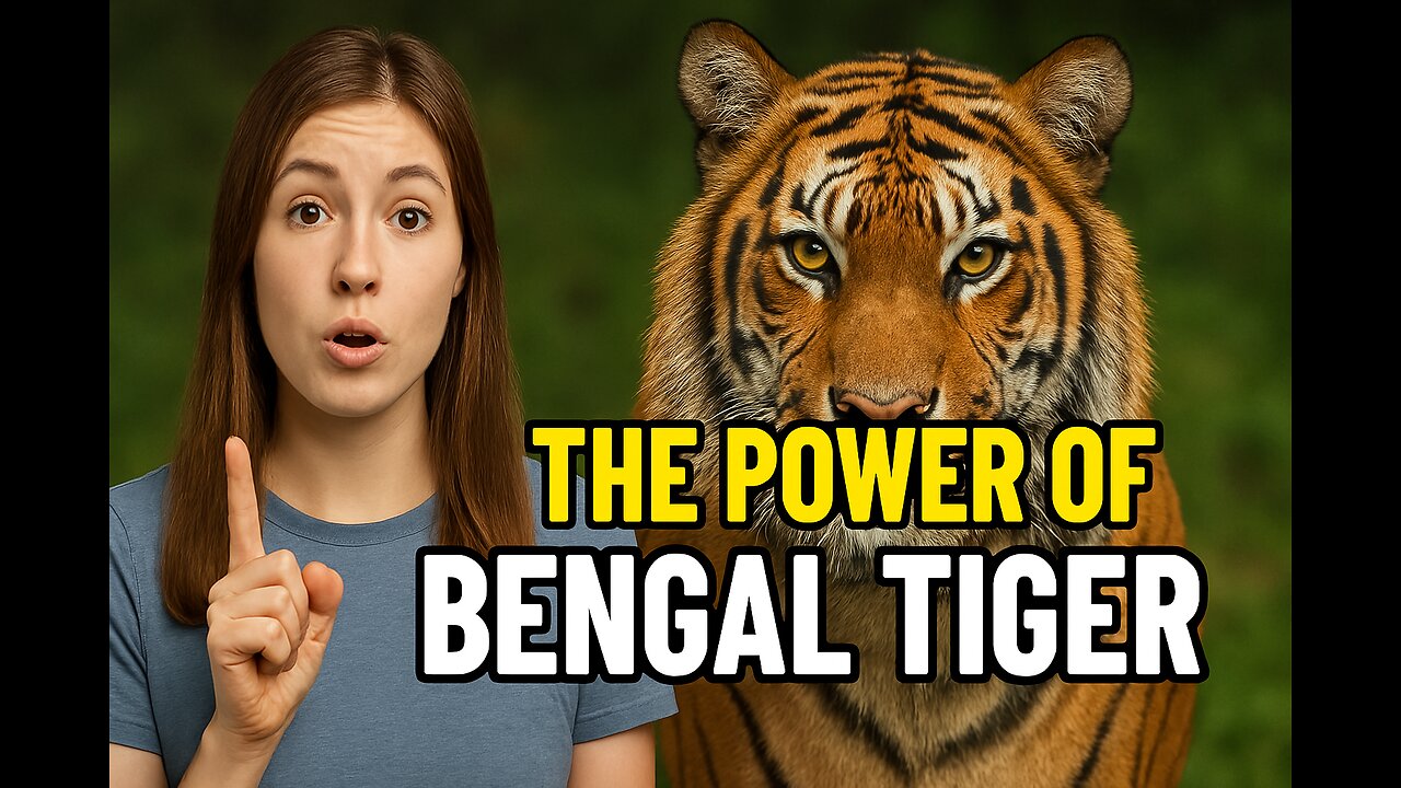 Power of Bengal tiger