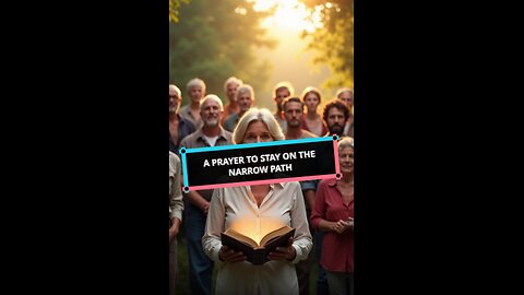 A Prayer to Stay on the Narrow Path