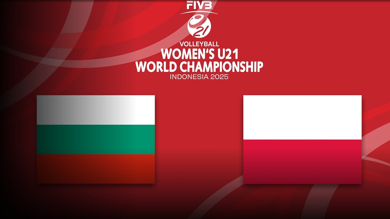 ดูวอลเลย์บอลหญิง U21 ชิงแชมป์โลก 2025 รอบ Quarter Final2 บัลแกเรีย พบ โปแลนด์