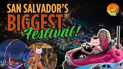 El Salvador’s Biggest Festival! | Fiestas Agostinas in San Salvador 🇸🇻🎉
