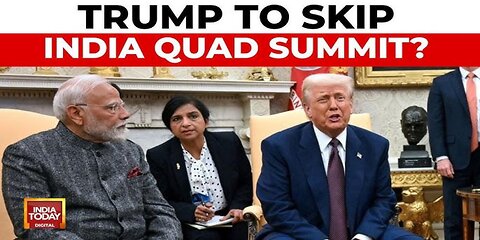 Trump Plans to Skip Quad Summit in India