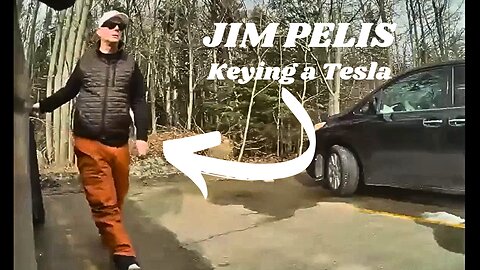 Jim Pelis FAFO What Happens When You Key a Tesla