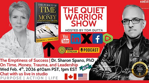 The Emptiness of Success | Dr. Sharon Spano, PhD on Time, Money, Trauma, Leadership