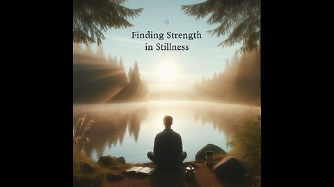 Finding Strength in stillness.