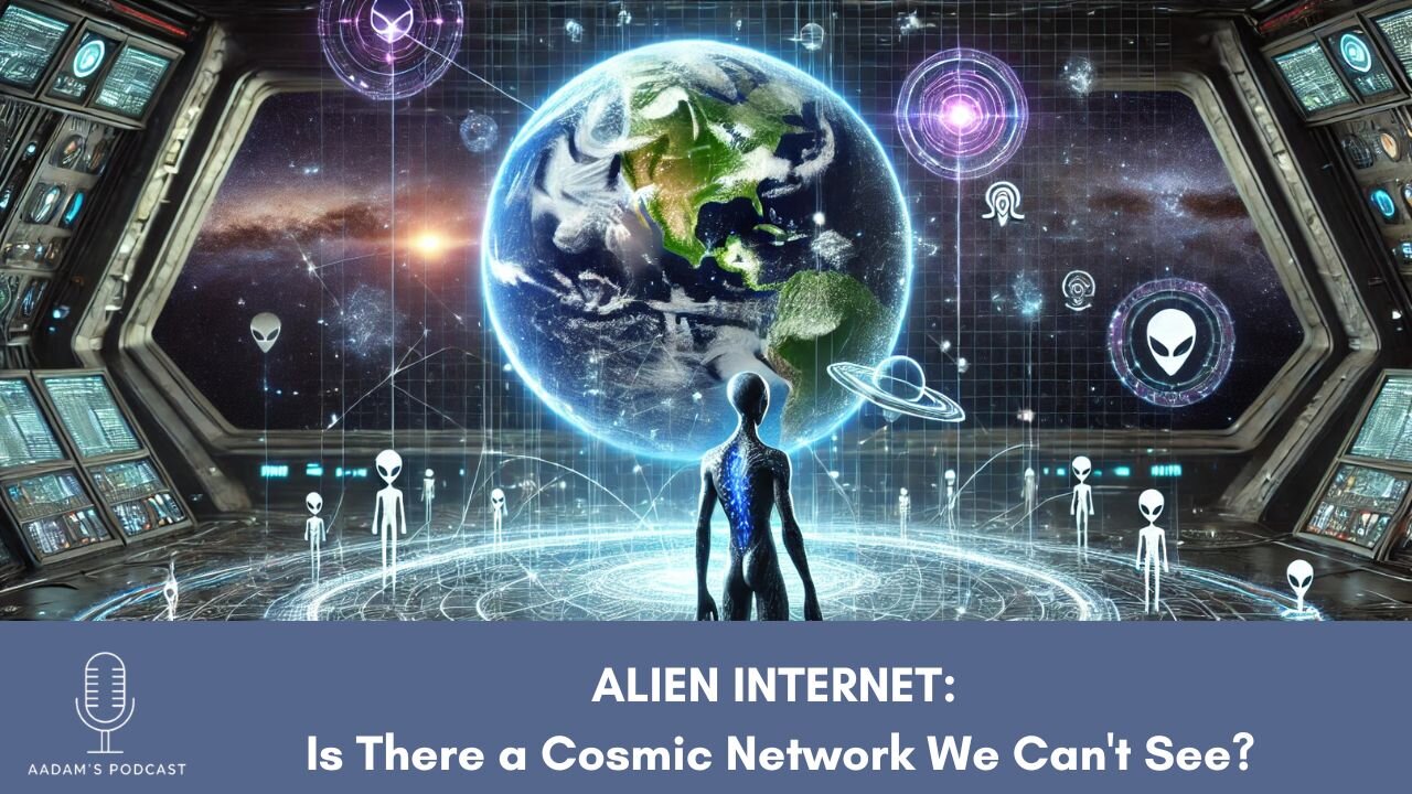 ALIEN INTERNET: Is There a Cosmic Network We Can't See? | Podcast-156