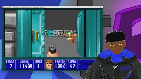 Time to go Cyber! (Wolfenstein 3D Prt 1) #Vtuber !discord !socials🔴Pardner Push)