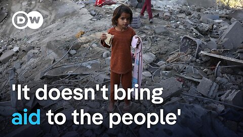 Gaza aid distribution system contradicts humanitarian principles | DW News