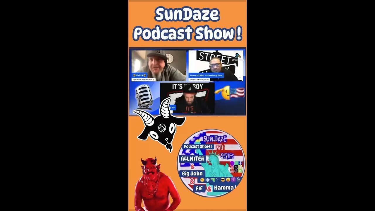 🇺🇸🎙️🇺🇸SunDaze Podcast Show!🇺🇸🎙️🇺🇸 Short