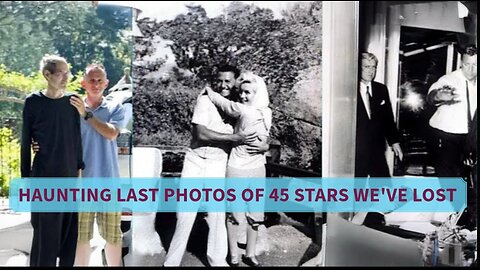 45 HAUNTING Last Photos of Stars We’ve Lost #death #famous #celebrity #lastmoment