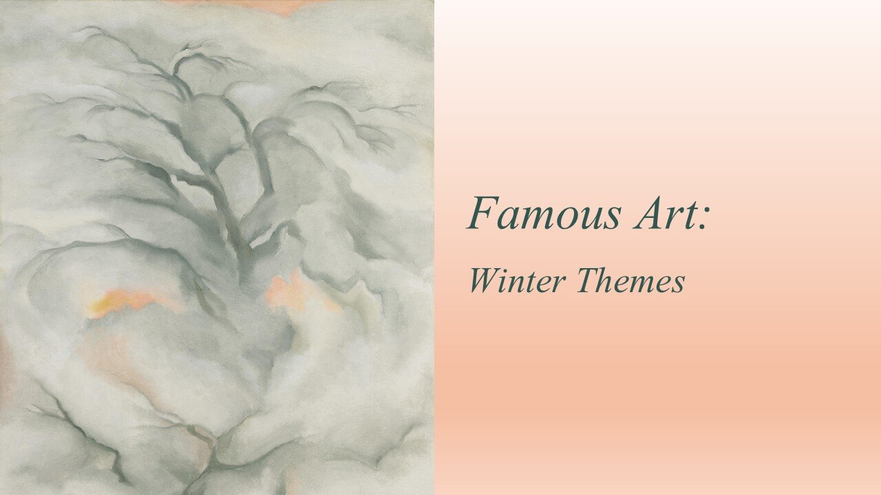 Famous Art: Winter Themes