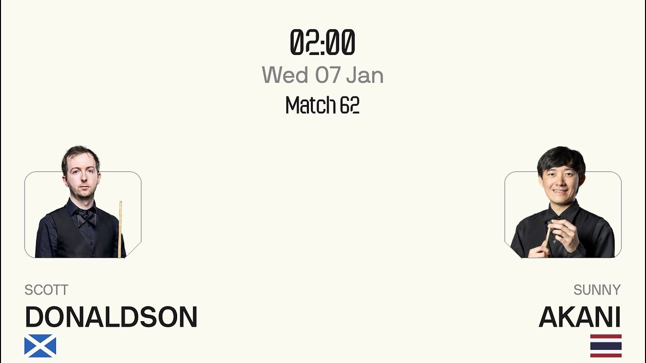 🔴 ถ่ายทอดสดสนุกเกอร์ 🇹🇭 ซันนี่ สายล่อฟ้า VS สก็อต โดนัลสัน 🏴󠁧󠁢󠁳󠁣󠁴󠁿 ศึก เยอรมัน มาสเตอร์ 2026