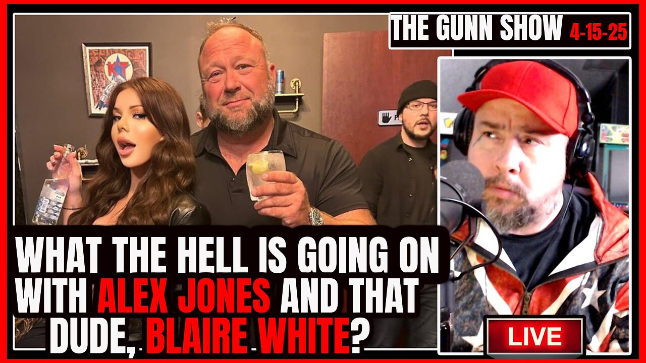 🛑LIVE: Alex Jones seems to REALLY LIKE Blaire White, Other Headlines | Morning Coffee (4/15/25)🛑